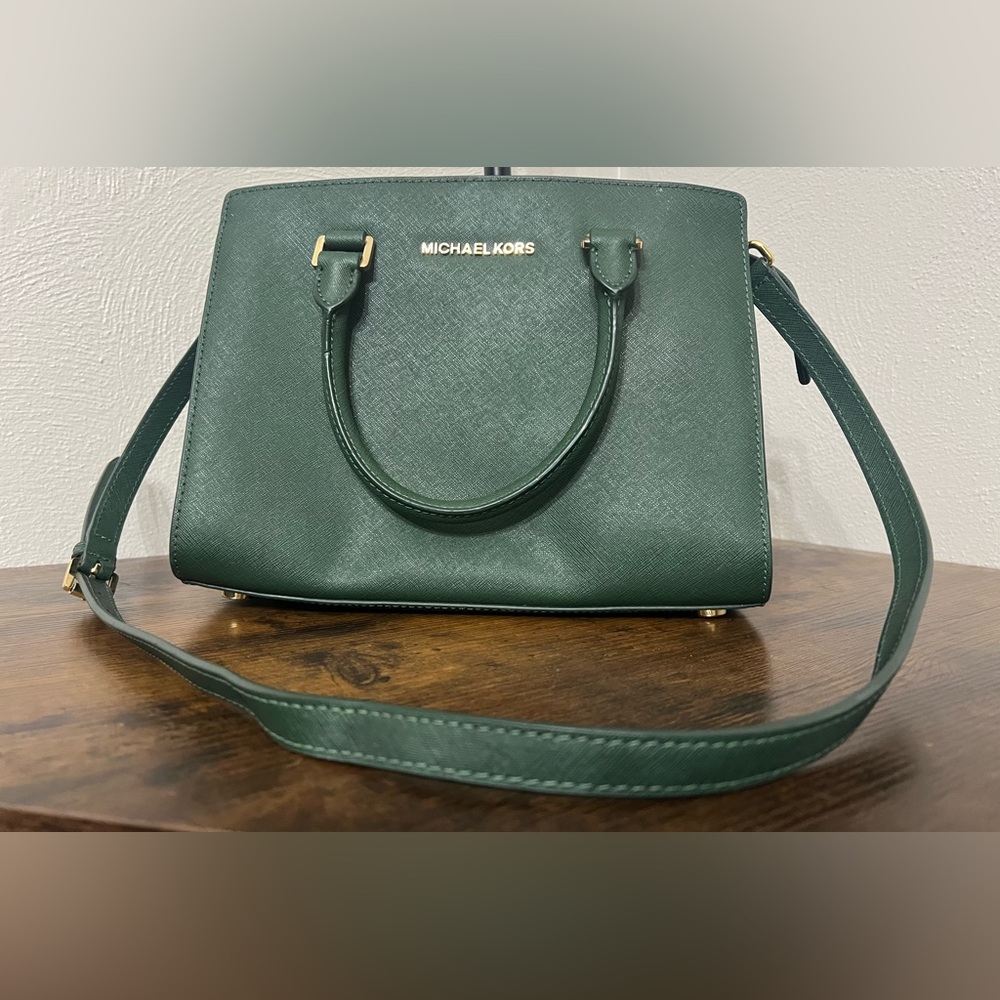 Michael Kors Green Handbag